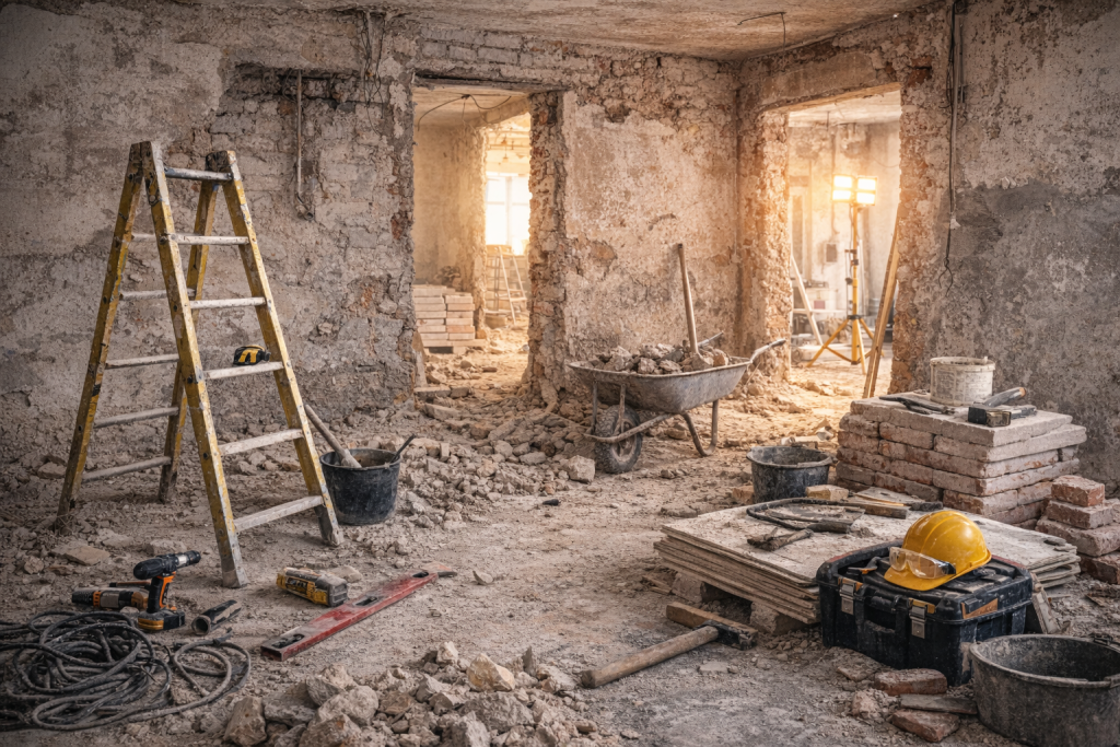 Travaux de rénovation intérieure tous corps d’état à Puisserguier et Béziers